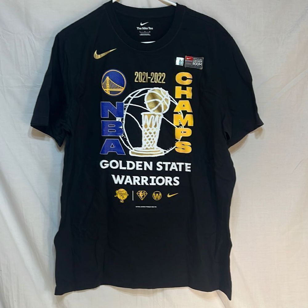 Golden‎ State Warriors NBA Finals Champions T-Shirt -NWT-large